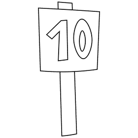 Figure skater grade black and white clipart