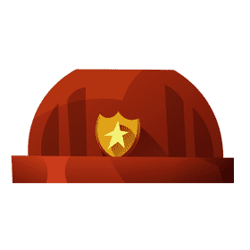 Fireman helmet clipart