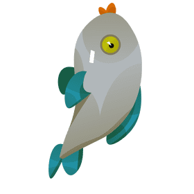 Fisherman fish clipart