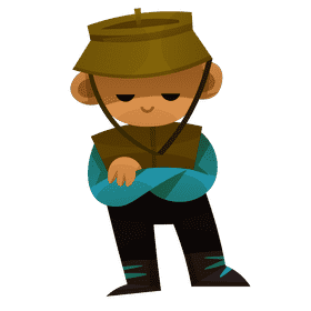 Fisherman clipart