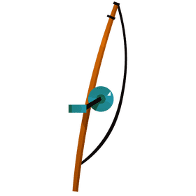 Fisherman rod clipart