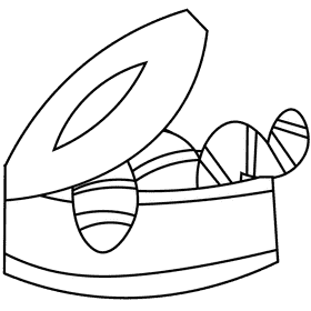 Fisherman worms black and white clipart