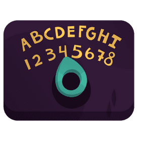 Fortuneteller board clipart