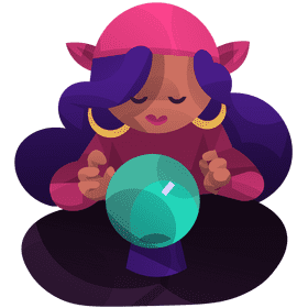 Fortuneteller clipart