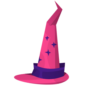 Fortuneteller hat clipart