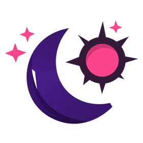 Fortuneteller sunmoon clipart