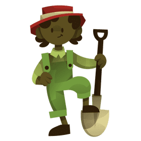 Gardener clipart