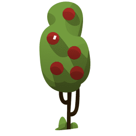 Gardener tree clipart