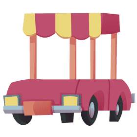 Golf car clipart