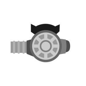 Diving regulator clipart