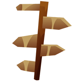 Guide pillar clipart