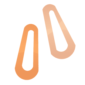 Hairdresser hair pins clipart