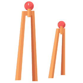 Hairdresser pins clipart