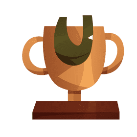 Horse racing award clipart