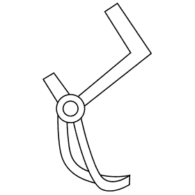 Horse Racing Halter black and white clipart