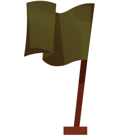 Horse racing flag clipart