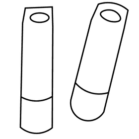 Hunter bullets black and white clipart