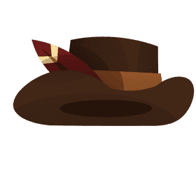 Hunter hat clipart