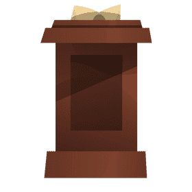 Judge cathedra clipart