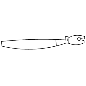 Judge pen black and white clipart
