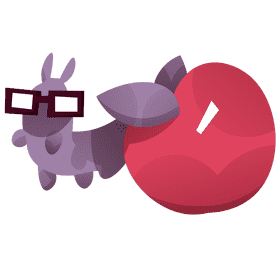 Librarian apple clipart