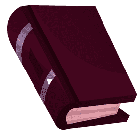 Librarian book clipart