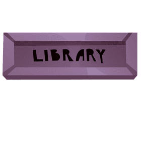 Librarian sign clipart