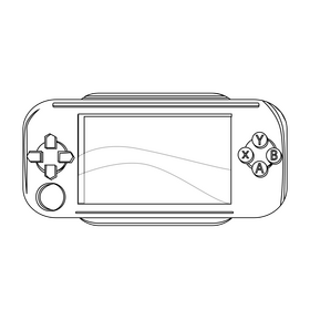 Video game console psp drawing black and white clipart