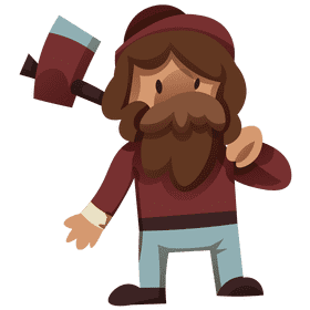 Lumberjack clipart