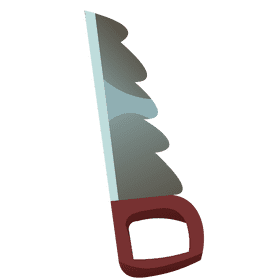 Lumberjack saw clipart