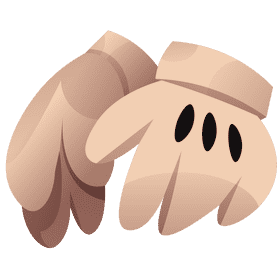 Magician gloves clipart