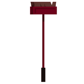 Maid floor brush clipart