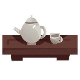 Maid tea clipart