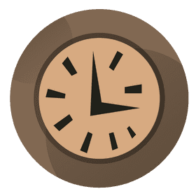 Manager clock clipart