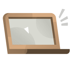 Manager laptop clipart