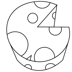 Dairy farmer milking cheese black and white clipart