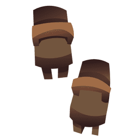 Ninja sandals clipart