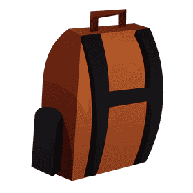 Paratrooper bag clipart