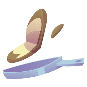 Pastry chef pancakes clipart