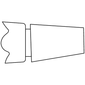 Photographer lens black and white clipart