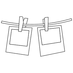 Photographer photos black and white clipart