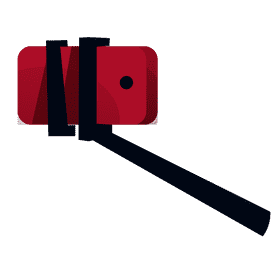 Photographer selfie clipart