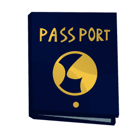 Pilot passport clipart