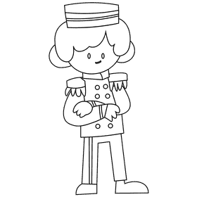 Porter porter black and white clipart