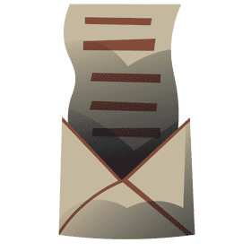 Postman letter clipart