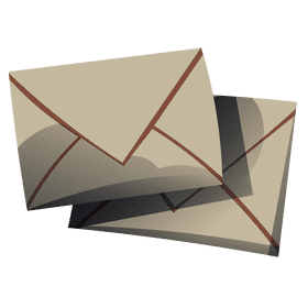 Postman letters clipart