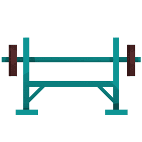 Powerlifter apparatus clipart