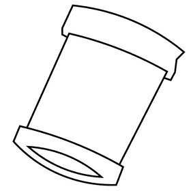 Powerlifter handbands black and white clipart