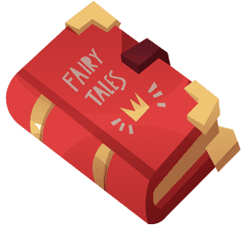 Princess book clipart