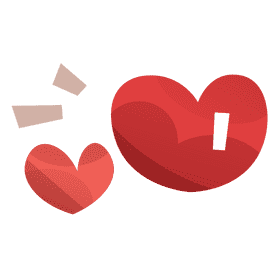 Princess hearts clipart